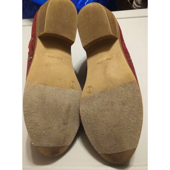 TC women's size 6 burgundy pull on ankle booties shoe - Picture 9 of 9